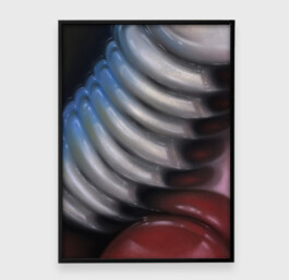 MORBID-ORBIT 07 Pastellkreide auf Papier/soft pastels on paper 59,4 × 42 cm (A2) 2024 ©Anja Rausch 