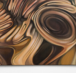 KINESIS Öl auf Leinwand / oil on canvas 90×120 cm 2022 ©Anja Rausch 