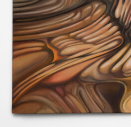 KINESIS Öl auf Leinwand / oil on canvas 90×120 cm 2022 ©Anja Rausch 