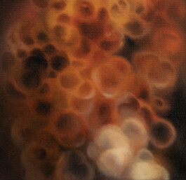 VOLATIL 2 Detail Öl auf Leinwand /Oil on canvas 30 × 24 cm 2022 ©Anja Rausch 