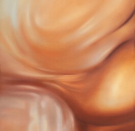 VISKOS detail Öl auf Leinwand /Oil on canvas 90 × 60 cm 2022 ©Anja Rausch 