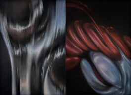 BRUT Pastellkreide auf Papier/soft pastels on paper 29,7 × 42 cm (A3) 2023 ©Anja Rausch 