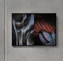 BRUT Pastellkreide auf Papier/soft pastels on paper 29,7 × 42 cm (A3) 2023 ©Anja Rausch 