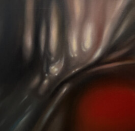 LOBUS Öl auf Leinwand /Oil on canvas 60 × 50 cm 2022 ©Anja Rausch 