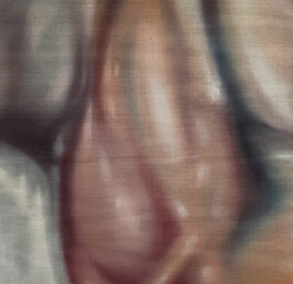 SCHMELZ detail (Diptychon/Diptych) Öl auf Leinwand /Oil on canvas 70 × 60 cm (70 × 30 cm jew./each) 2023 ©Anja Rausch 