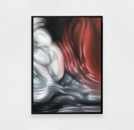 LIGATUR 1+2 Pastellkreide auf Papier/soft pastels on paper 42 × 29,7 cm (A3) 2023 ©Anja Rausch 