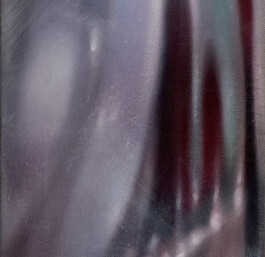 GRAVIS Oil on canvas Öl auf Leinwand 97 × 23 cm 2023/2026 