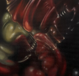 PARETO 20 Oil on canvas Öl auf Leinwand 40 × 30 cm  2023 