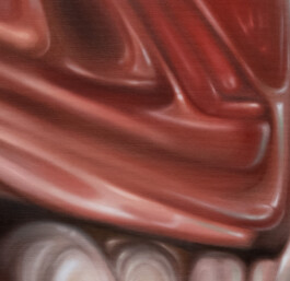 LAQUE detail Öl auf Leinwand /Oil on canvas 90 × 70 cm 2022 ©Anja Rausch 