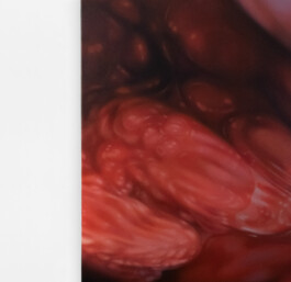 PLEXUS detail Öl auf Leinwand /Oil on canvas 150 × 125 cm 2023 ©Anja Rausch 