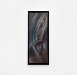 PENTIMENTI 02 Oil on canvas Öl auf Leinwand  55,5 × 20 cm 