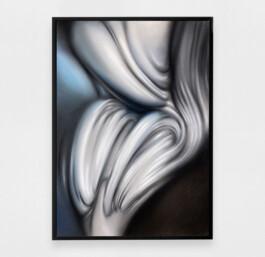 Sog Pastellkreide auf Papier/soft pastels on paper 59,4 × 42 cm (A2) 2023 ©Anja Rausch 