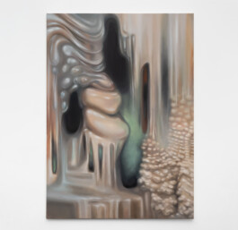 GEO MORPHÉ (interieur) Installation Öl auf Leinwand /Oil on canvas 140 × 100 cm 2022 ©Anja Rausch 
