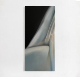 KUSSIN Öl auf Leinwand /Oil on canvas 97 × 44 cm ©Anja Rausch 