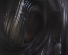 REZIPROK (Diptychon/Diptych) Öl auf Leinwand /Oil on canvas 80 × 100 cm (80 × 50 cm jew./each) 2023 ©Anja Rausch 