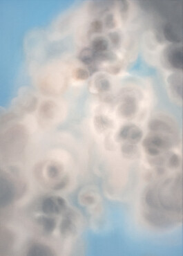 VOLATIL 1 Öl auf Leinwand /Oil on canvas 70 × 50 cm 2022 ©Anja Rausch 