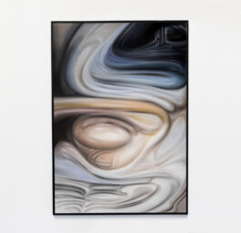 SERPENTINE Pastellkreide auf Papier/soft pastels on paper 100 × 70 cm 2023 ©Anja Rausch 