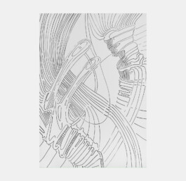 PT2202022324 Ink pen on paper/ Tuschestift auf Papier 29,7 × 21 cm 2022 ©Anja Rausch 