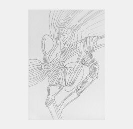 PT2201182202 Ink pen on paper/ Tuschestift auf Papier 59,4 × 42 cm 2022 ©Anja Rausch 