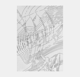 PT2311151101 Ink pen on paper/ Tuschestift auf Papier 59,4 × 42 cm 2023 ©Anja Rausch 