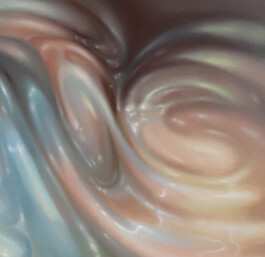 HERMAPHRODIT Öl auf Leinwand /Oil on canvas 30 × 40 cm 2024 ©Anja Rausch 