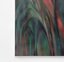 MIMESE Öl auf Leinwand /Oil on canvas 100 × 50 cm ©Anja Rausch 