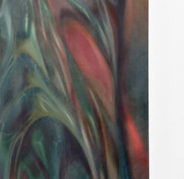 MIMESE Öl auf Leinwand /Oil on canvas 100 × 50 cm ©Anja Rausch 