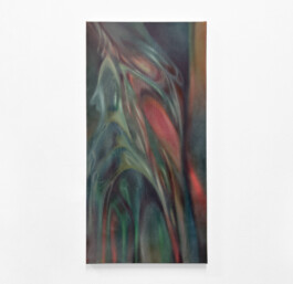 MIMESE Öl auf Leinwand /Oil on canvas 100 × 50 cm ©Anja Rausch 