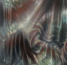 DRACO Oil on raw canvas Öl auf rohem Leinwand 100 × 70 cm  2025 ©Anja Rausch 