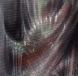 DRACO Oil on raw canvas Öl auf rohem Leinwand 100 × 70 cm  2025 ©Anja Rausch 