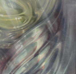 ECHO Oil on canvas Öl auf Leinwand 100 × 70 cm  2025 ©Anja Rausch 