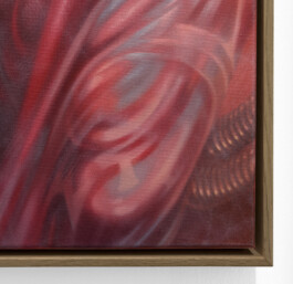 SOMA Öl auf Leinwand /Oil on canvas 40 × 30 × 4 cm ©Anja Rausch 