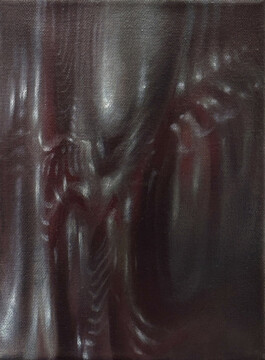 GAST Oil on canvas Öl auf Leinwand 24 × 18 ×  2025 ©Anja Rausch 