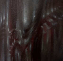 GAST Oil on canvas Öl auf Leinwand 24 × 18 ×  2025 ©Anja Rausch 