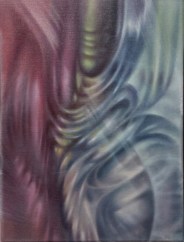 SOMA N Öl auf Leinwand /Oil on canvas 40 × 30 × 4 cm ©Anja Rausch 