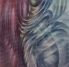 SOMA N Öl auf Leinwand /Oil on canvas 40 × 30 × 4 cm ©Anja Rausch 