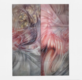 SEMA Öl auf Leinwand /Oil on canvas 300 × 290 × 4 cm ©Anja Rausch 