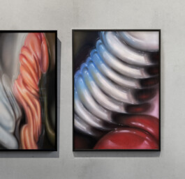 Morbid-Orbit 07 Pastellkreide auf Papier/soft pastels on paper 59,4 × 42 cm (A2) 2024 ©Anja Rausch 