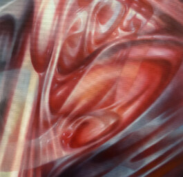 PROXY 01 Öl auf Leinwand /Oil on canvas 300 × 290 × 4 cm ©Anja Rausch 