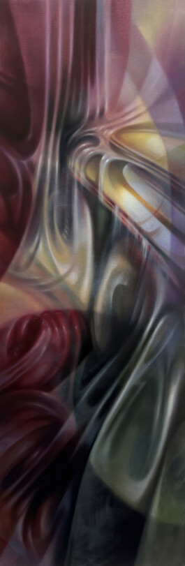 PROXY 02 Öl auf Leinwand /Oil on canvas 300 × 290 × 4 cm ©Anja Rausch 