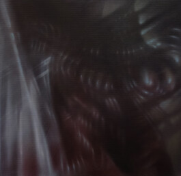 CHITIN Oil on canvas Öl auf Leinwand 50 × 60 cm 2026 