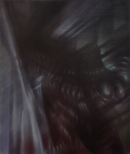 CHITIN Oil on canvas Öl auf Leinwand 50 × 60 cm 2026 
